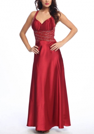 8992 1 اجمل فساتين حمراء - صور فساتين اعراس - صورة فستان احمر 2020 نجمه مدرك