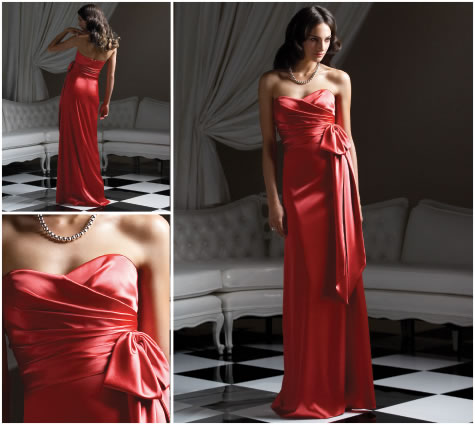 8992 2 اجمل فساتين حمراء - صور فساتين اعراس - صورة فستان احمر 2020 نجمه مدرك